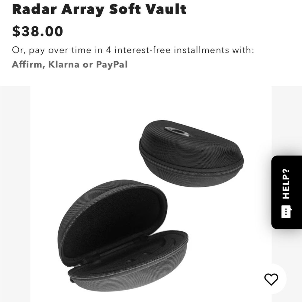 Oakley Radar Array Soft Shell Vault Sunglasses Ca… - image 2